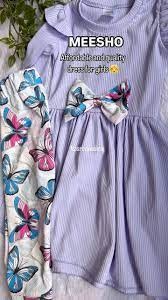 Private Label  kids Girls Top And pent Set 28 Size puple Colour