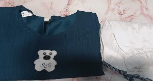 Private Label Girls Top And Pant Set Teal And White Colour 16 Size