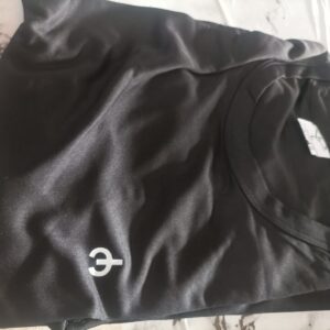 Private Label Men Solid Round Neck Polyester Black T Shirt