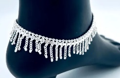 Private Label Womens Payal Silver Colour