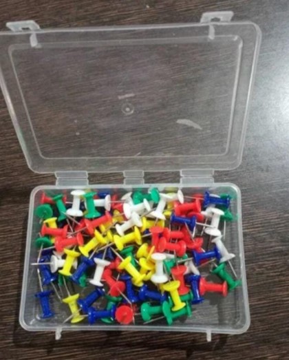 Private Label Captain Colored Drawing Pin 100Psc