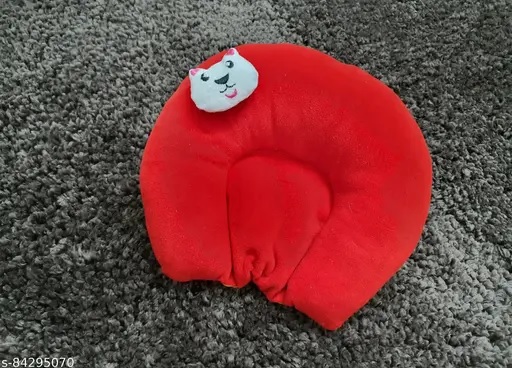 Private Label Mustard Seeds Baby Pillow Colour red