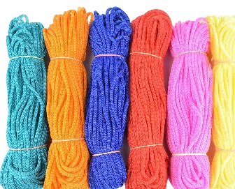 Private Label Crafts Nylon Knot Macrame Thread Multicolour