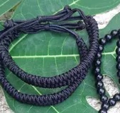 Private Label Evil eye Najariya Black Thread hand Made Bracelet