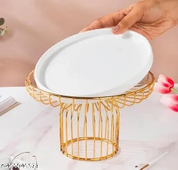 Private Label Cake Stand Crafts Metal