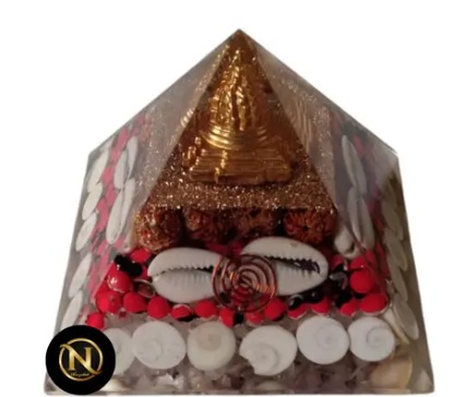 Private Label Original Pyrite Money Magnet Laxmi Pyramid