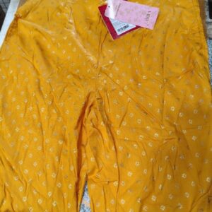 Biba Women Straight Plazzo Size XXL Colour Gold