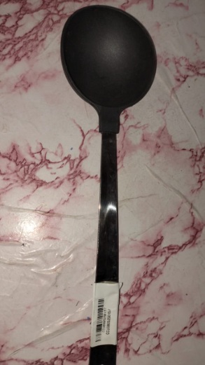 Private Label Cooking Spoon Lightweight Black