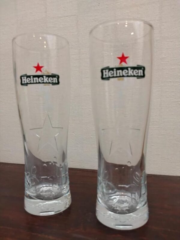 Private Label Heineken Star Glasses Pack Of 5