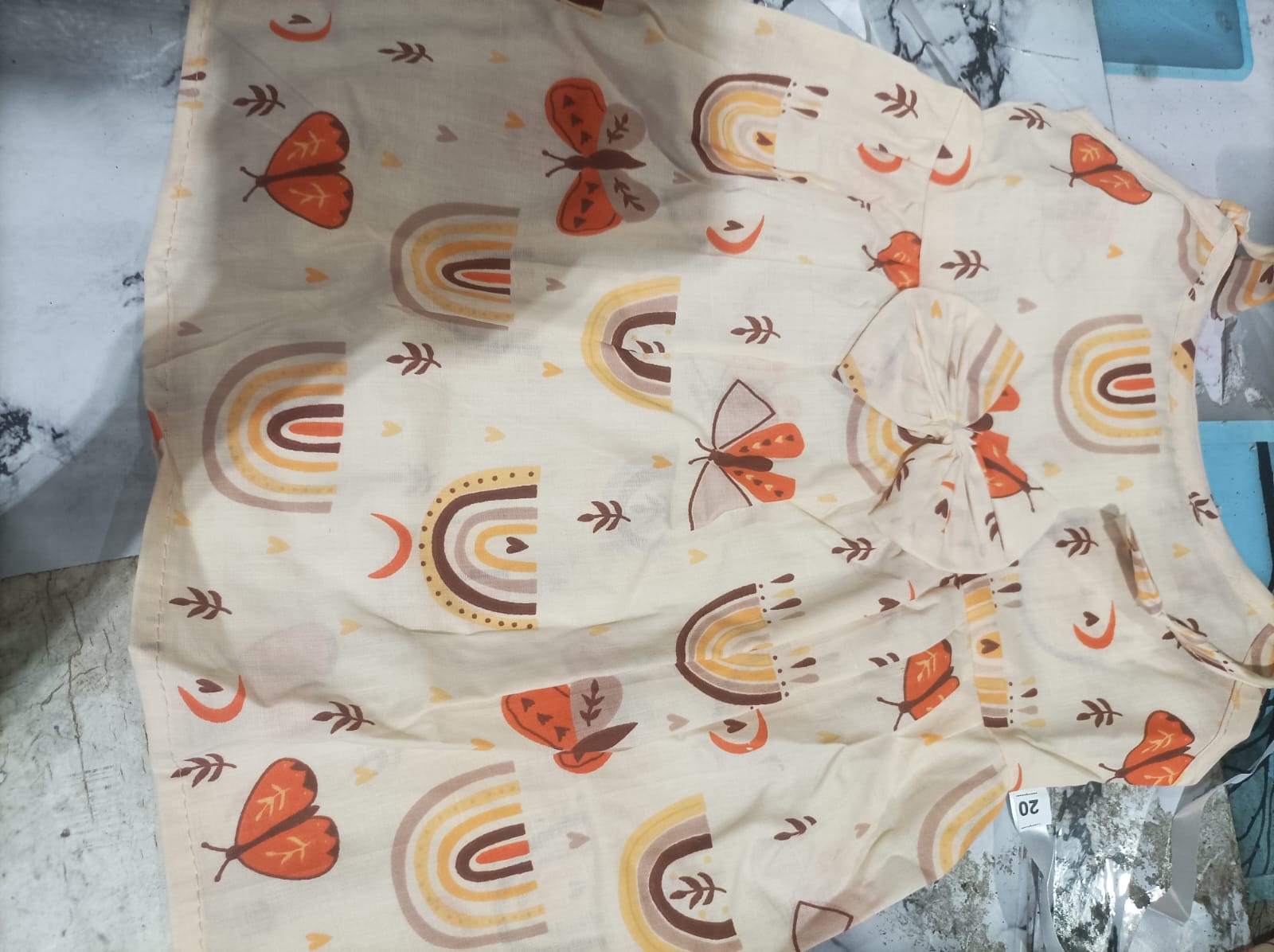 Private Label   baby girls Frock Multi Colour 2month
