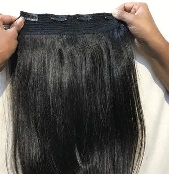 Private Label Womens Hair Extensions Black Colour