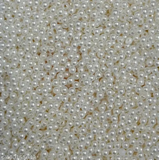 Private Label  Crafting Beads White Colour