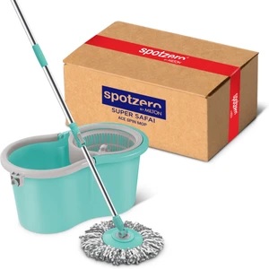 Spotzero by Milton Ace Spin Mop Set Green