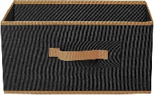 Private Label Flodable Cloth Storage Box Black Colour