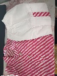 Private Label Boys Payjama set Pink And White Colour Free size