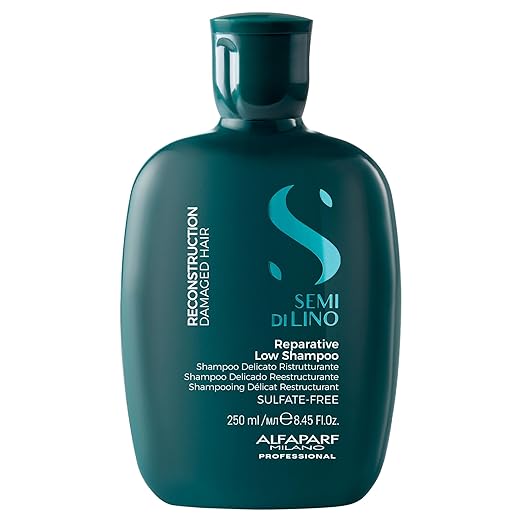 Alfaparf Milano Semi Di Lino Reconstruction Reparative Shampoo for Damaged Hair 250 ml