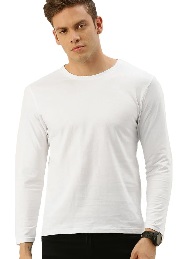 Private Label Mens T Shirts White Colour S Size