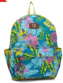 Caprese Gabriel Large Black Laptop Backpack