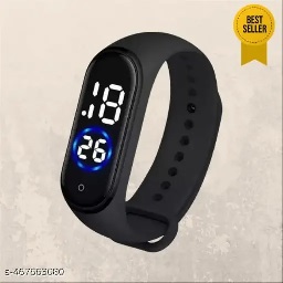 Private Label  Most Selling Latest Trending Men and Women watches  Black And Blue Colour Pack Of 2