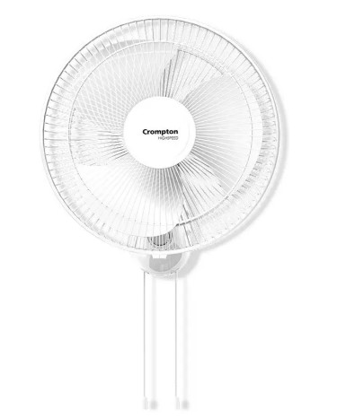 Crompton High Speed Torpedo 400 mm Wall Fan Kd White