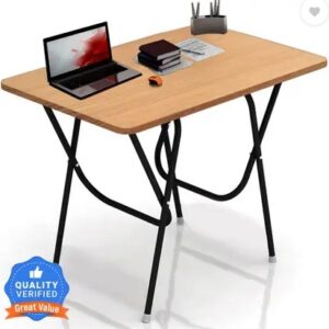 Wow craft Multi Purpose Portable Foldable Wooden Table Desk for Home