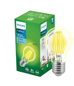 Philips 9 watt LED Clear Glass Light Bulb