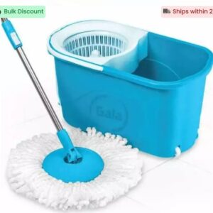 Gala 157771 Quick Spin Mop with Bucket White and Blue
