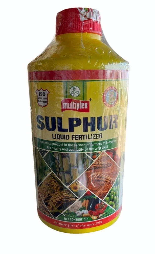 Multiplex Sulphur Liquid Fertilizer For Agriculture Bottle 1 L