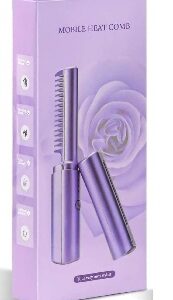 Private Label Wireless Hair Styling Comb Pink Colour