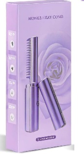 Private Label Wireless Hair Styling Comb Pink Colour