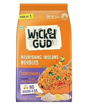 WickedGud Schezwan Nourishing Instant Noodles 207 g