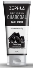 Zephla Charcoal Skin Purifying Deep Detox Face Wash 75 ml