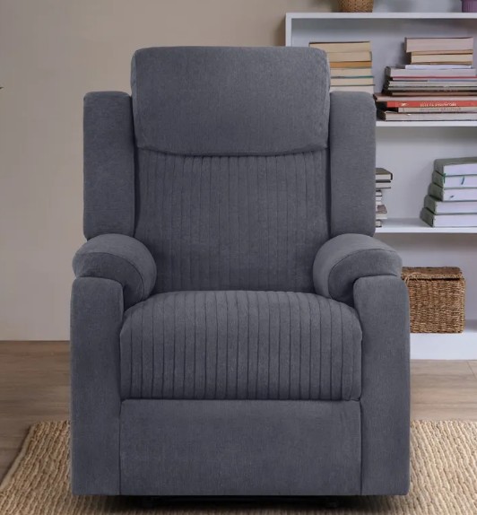 Sleephead Recliner RX6 Single Seater Fabric Recliner Sesame Grey