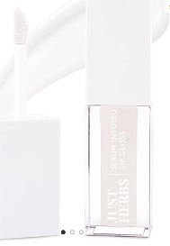 Beauty Basket Just Herb Serum Lip Gloss 01 Shiny Crystal