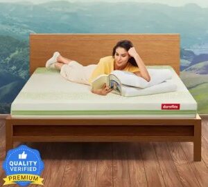 Duroflex Tatva Natural with 100 Fabric 6 inch Single Latex Foam Mattress