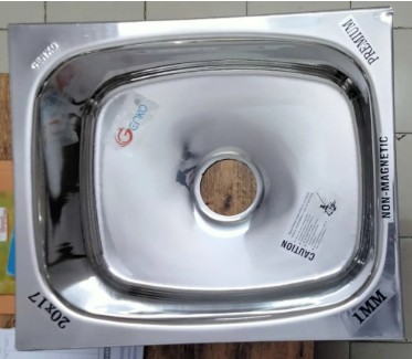 SGA 20  17 Stainless Steel Kitchen Sinks Sink Type Single Bowl Sink