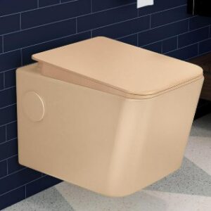 Plantex Platinum Ceramic Rim Wall Hung Western Commode for Toilet