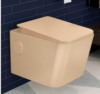 Plantex Platinum Ceramic Rim Wall Hung Western Commode for Toilet