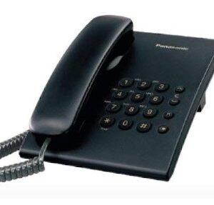 Panasonic Single Line KX TS500MXBD Corded Phone Color Black