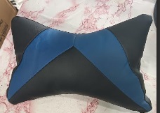 Private Label Car Neck Rest Pillow Blue And Black Colour