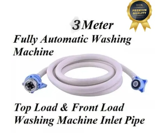 Private Label 3 Meter Front or Top Load Fully Automatic Washing Machine Inlet Hose Pipe