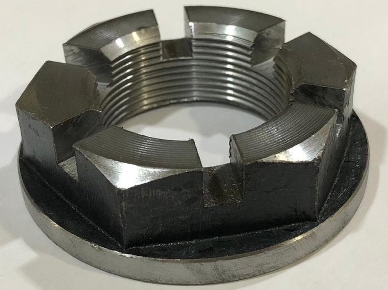 Kubota and FARMPOWER CASTLE NUT M40X1.5P Part NumbeR B50099420 9