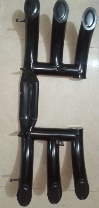 Private Label  Iron TVS Apache Bike Leg Guard For Two Wheeler