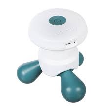 DECATHLON Vibrating Electronic Massage Tool White Colour