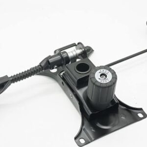 Private Label MAESTRO Push Back Plate Chair Replacement Part Table Turning Mechanism  Furniture Parts  Carbon Steel black