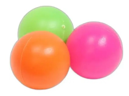Private Label Plastic ball Color Pink Pack Of 1
