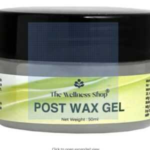 The Wellness Shop Post Wax Claming Gel With Aloe Vera and Vitamin E 50 ml pavk of 1