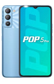 Tecno pop 5pro 3+32 ram 6000 mAh Battery blue colour