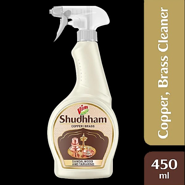Vim Shuddham Cleaning Spray For Copper Brass 450 Ml