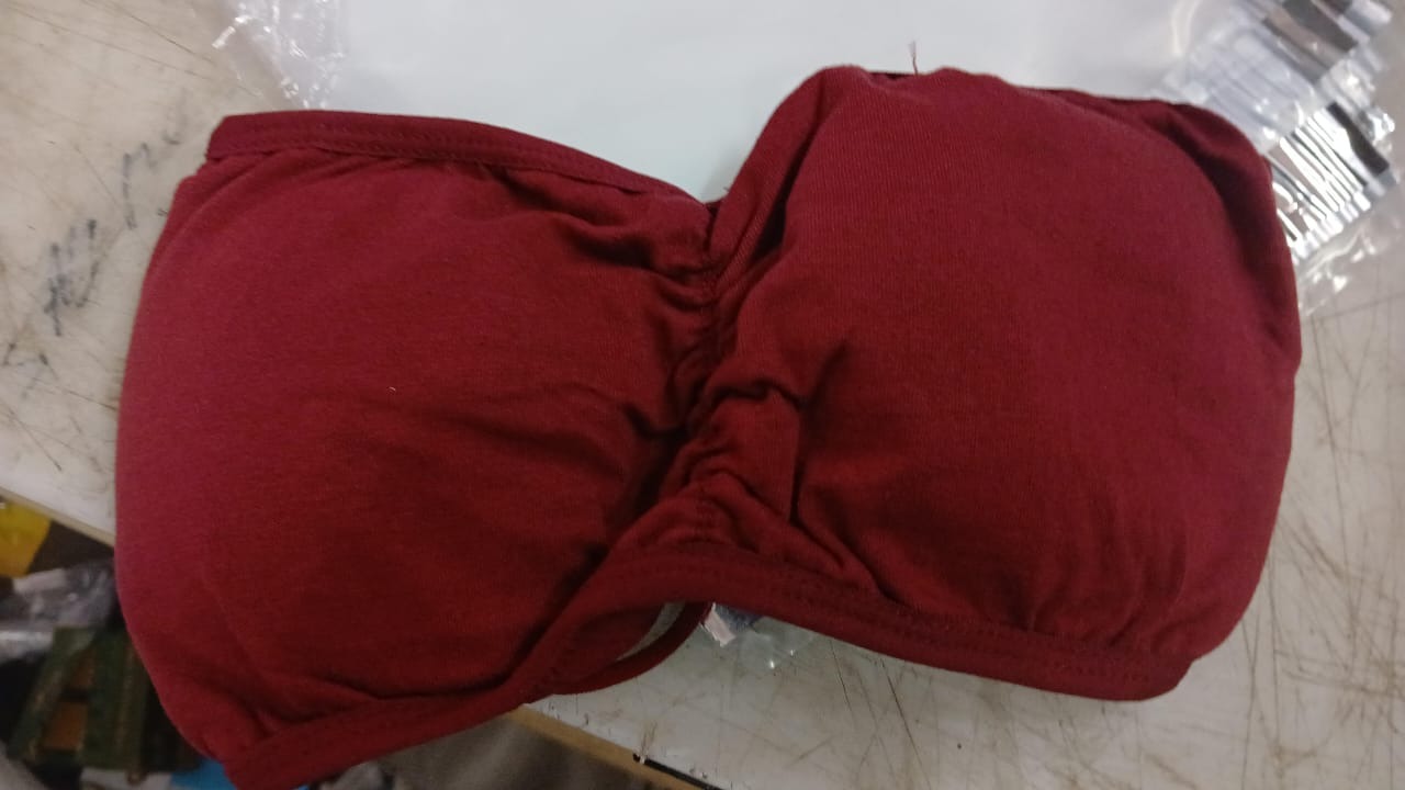 Bra For Women Colour Maroon Size 32